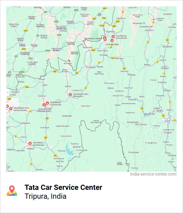 Tata Car Service Center Near Me, Tripura, India
