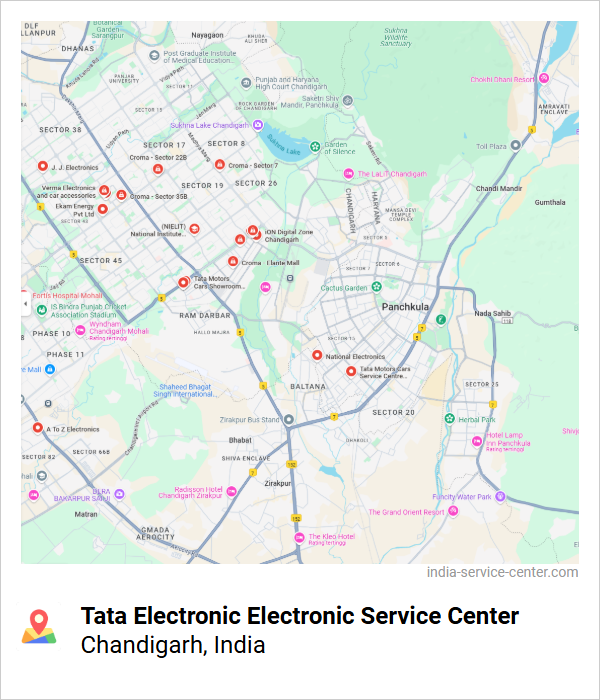 Tata Electronic Electronic Service Center Near Me, Chandigarh, India