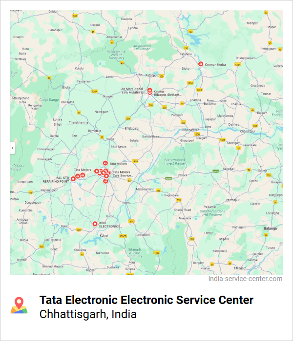 Tata Electronic Electronic Service Center Near Me, Chhattisgarh, India