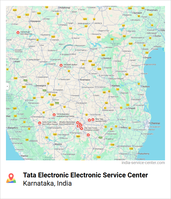 Tata Electronic Electronic Service Center Near Me, Karnataka, India