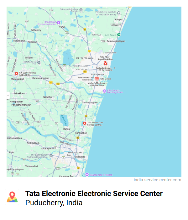 Tata Electronic Electronic Service Center Near Me, Puducherry, India