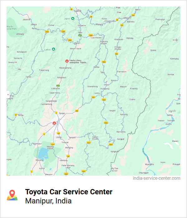 Toyota Car Service Center Near Me, Manipur, India