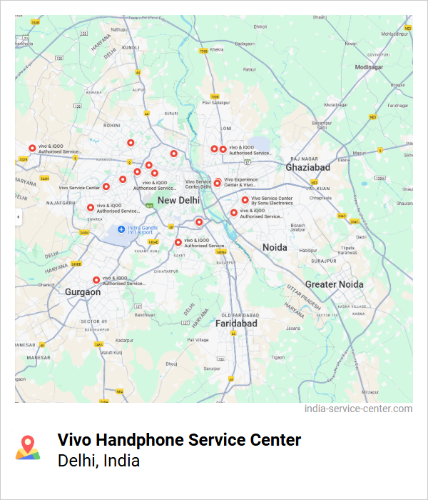 Vivo Handphone Service Center Near Me, Delhi, India