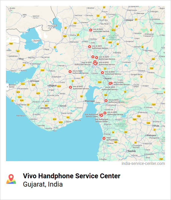 Vivo Handphone Service Center Near Me, Gujarat, India