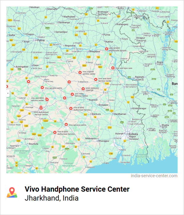 Vivo Handphone Service Center Near Me, Jharkhand, India