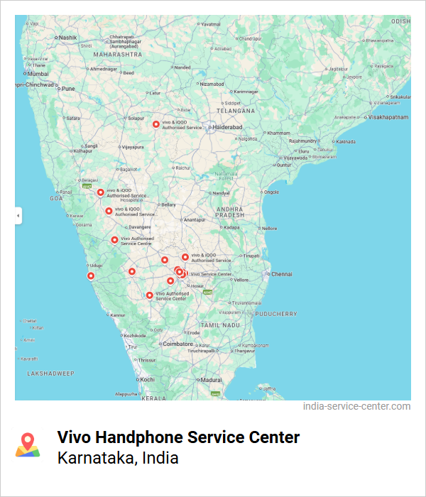 Vivo Handphone Service Center Near Me, Karnataka, India