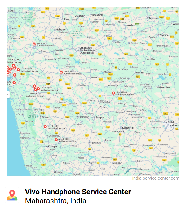 Vivo Handphone Service Center Near Me, Maharashtra, India