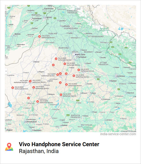 Vivo Handphone Service Center Near Me, Rajasthan, India