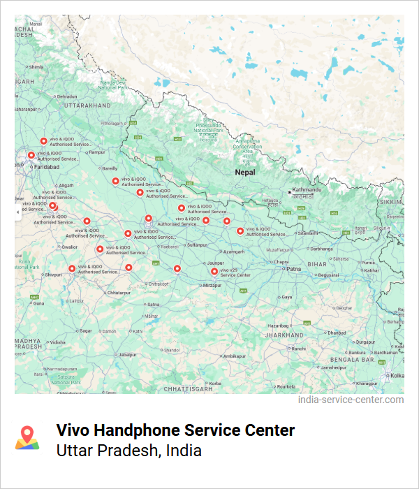 Vivo Handphone Service Center Near Me, Uttar Pradesh, India
