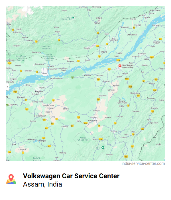 Volkswagen Car Service Center Near Me, Assam, India