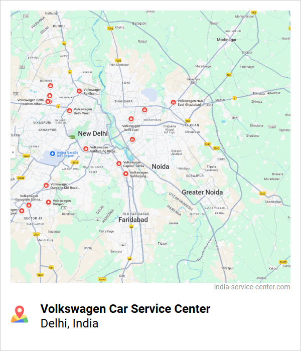 Volkswagen Car Service Center Near Me, Delhi, India