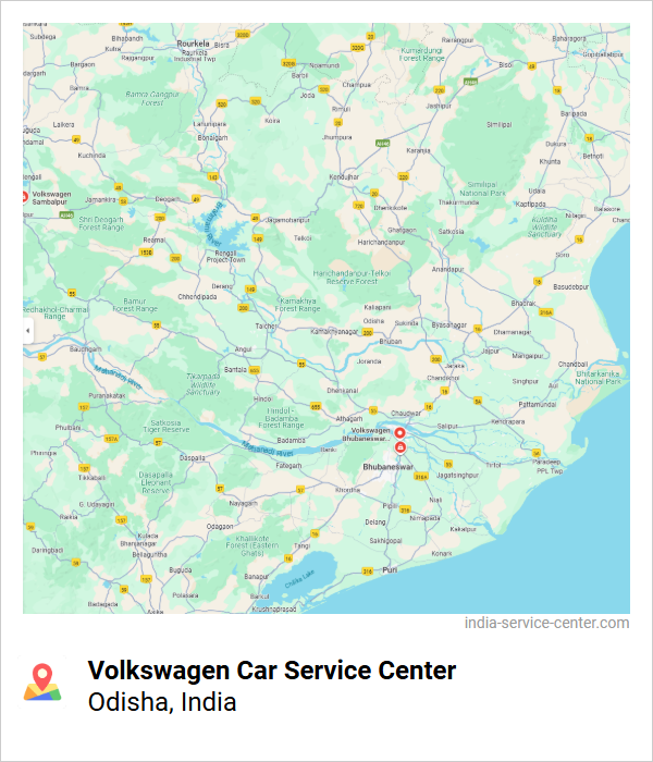 Volkswagen Car Service Center Near Me, Odisha, India