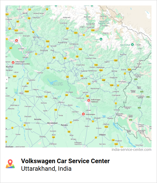 Volkswagen Car Service Center Near Me, Uttarakhand, India