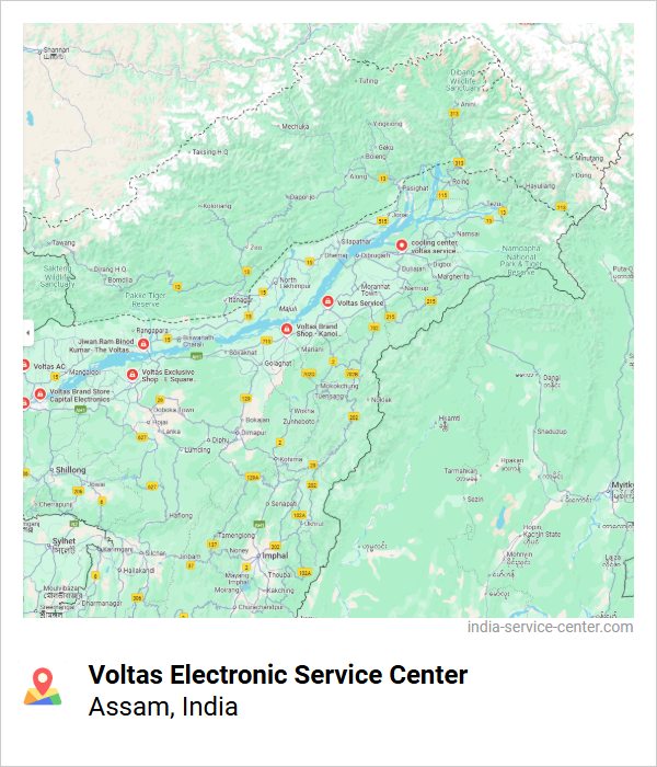 Voltas Electronic Service Center Near Me, Assam, India