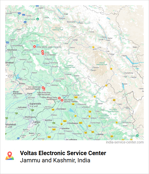 Voltas Electronic Service Center Near Me, Jammu and Kashmir, India