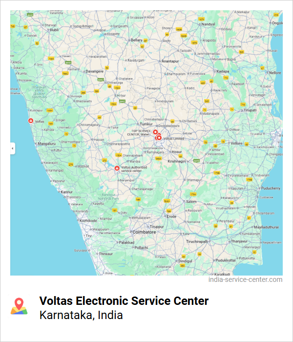 Voltas Electronic Service Center Near Me, Karnataka, India
