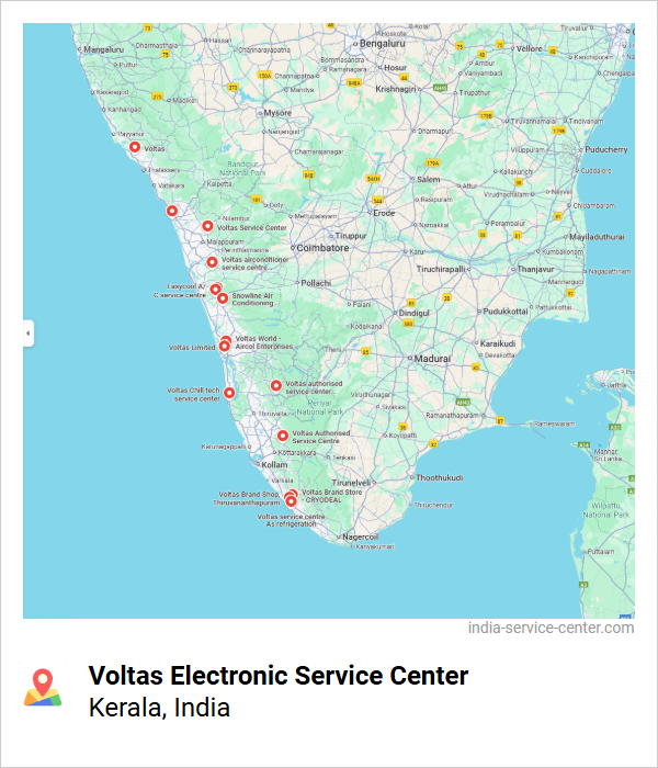Voltas Electronic Service Center Near Me, Kerala, India
