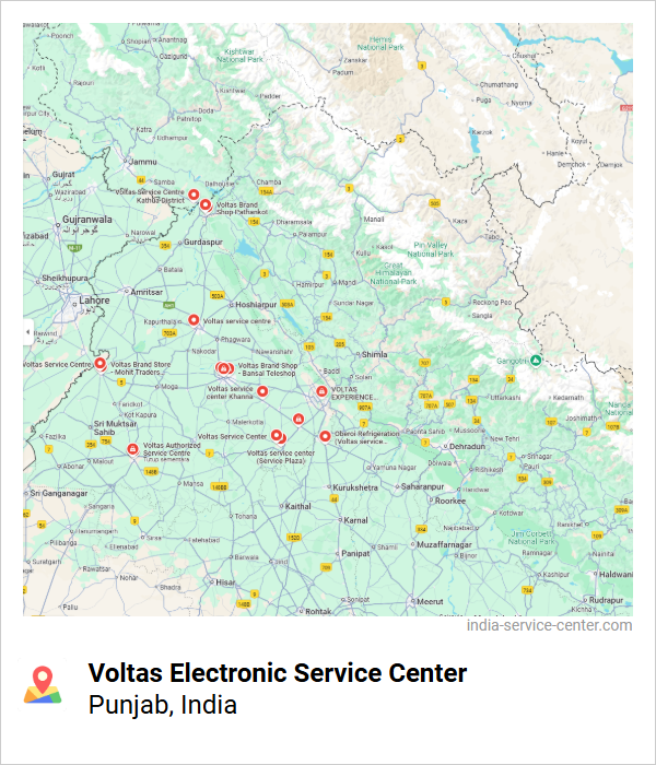 Voltas Electronic Service Center Near Me, Punjab, India