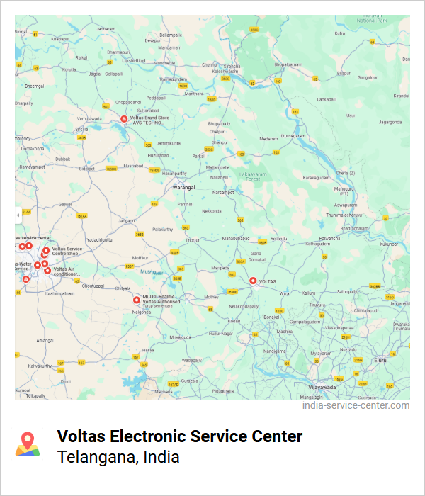 Voltas Electronic Service Center Near Me, Telangana, India