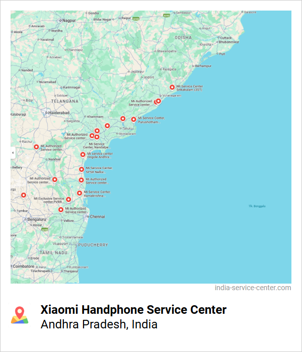 Xiaomi Handphone Service Center Near Me, Andhra Pradesh, India
