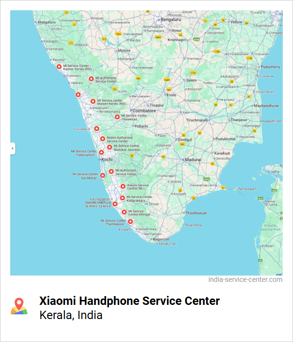 Xiaomi Handphone Service Center Near Me, Kerala, India