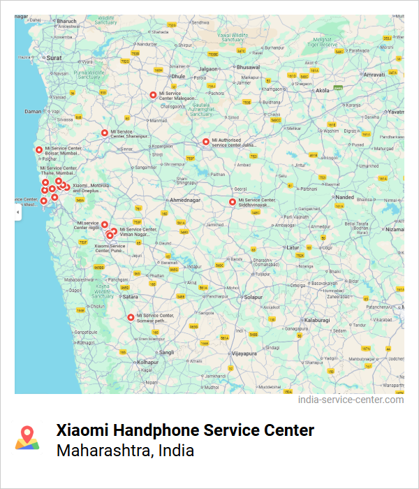Xiaomi Handphone Service Center Near Me, Maharashtra, India