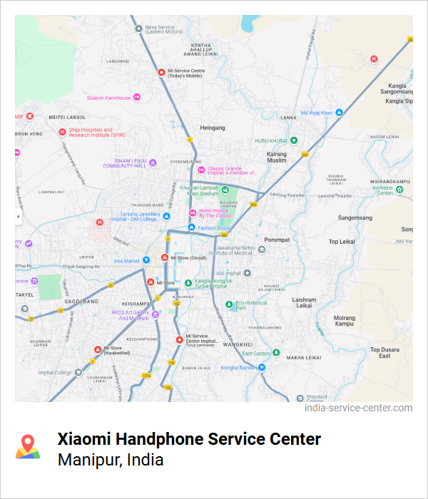 Xiaomi Handphone Service Center Near Me, Manipur, India