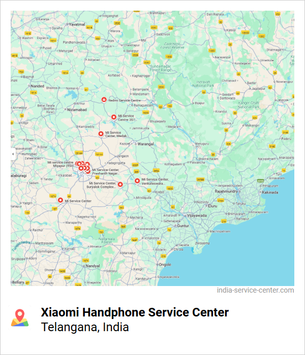 Xiaomi Handphone Service Center Near Me, Telangana, India