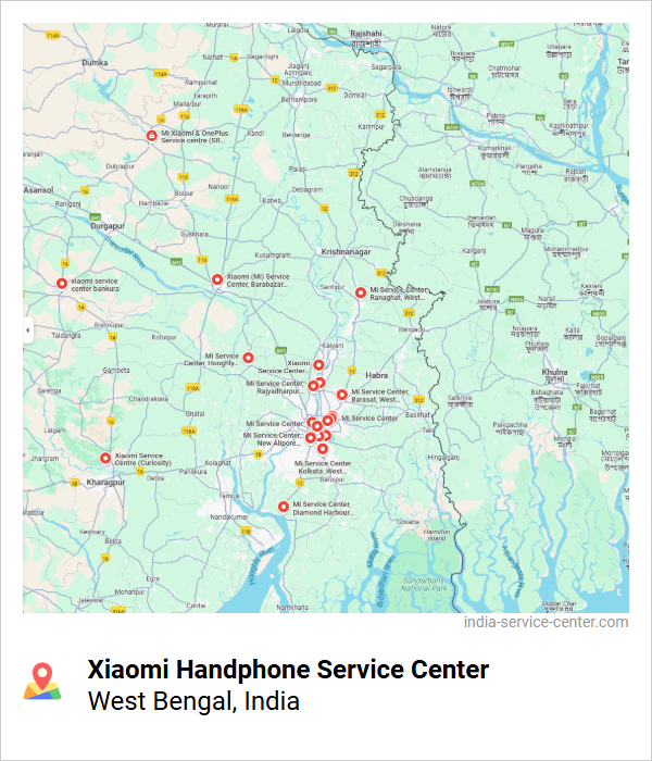 Xiaomi Handphone Service Center Near Me, West Bengal, India